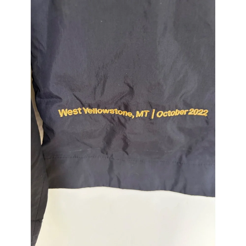 First Tactical FBI Executiv Command College Windbreaker Jacket Mens XL Navy Blue